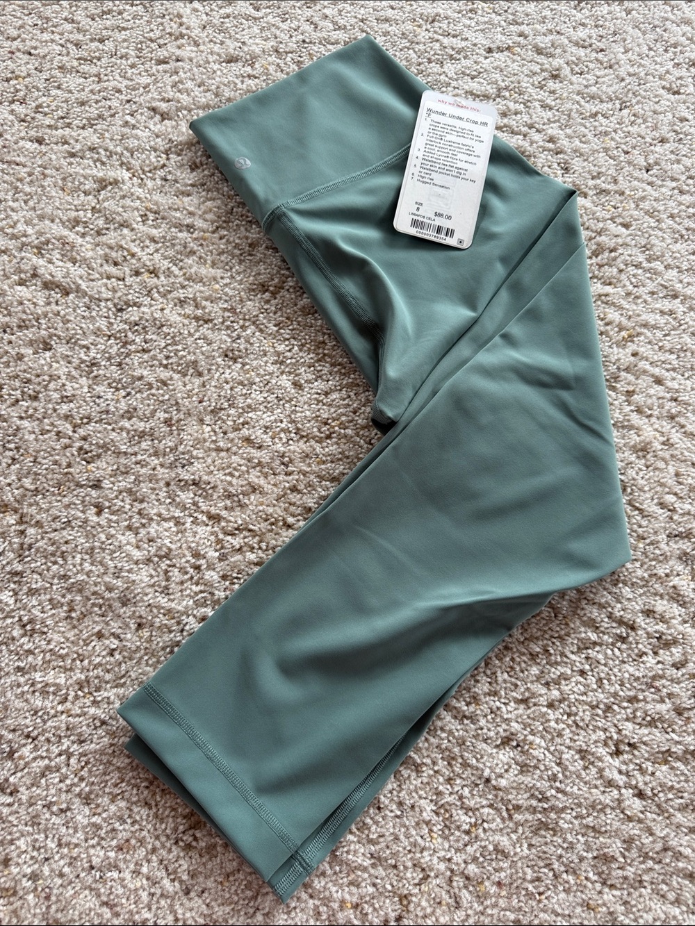 lululemon athletica Women's High-Rise Leggings - Seafoam Green
